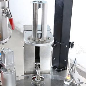 China Rotary Small Size Nespresso Coffee Capsule Filling And Sealing Machine Made In China factory