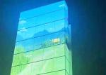 3D Stage Transparent Glass Led Screen Intelligent Interactive Full Color