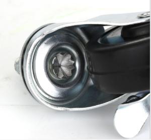 China stem rubber castors threaded caster wheels for furniture 3 In factory