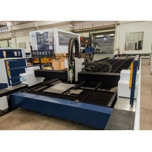 China Gantry Type Metal Fiber Laser Cutting Machine Large Format Sheet Metal Laser Cutting Machine on sale