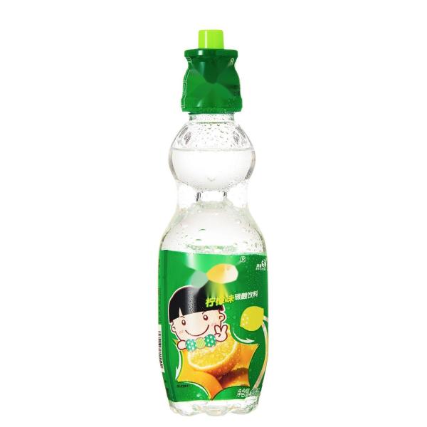 Lemon Flavor 500ml Carbonated Beverage Bottling for Low Fat Low Sugar OEM