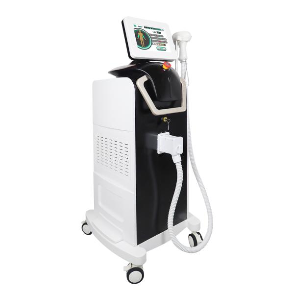 Vertical Diode Laser Hair Removal Machine Triple Wavelength 755nm 808nm 1064nm