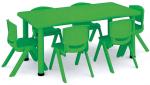 kindergarten play furniture preschool equipment bench and desk for school