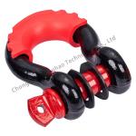 Heavy Duty Carbon Steel Off Road Bow Shackle with ZINC Coating and Plastic