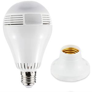 China Home Security 1080p Hidden Camera Bulb Indoor Wifi Wireless Baby Monitor For Small Shop factory