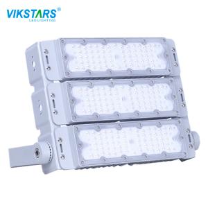 China 26000lm 130lm/ W Outdoor LED Flood Light 200W 70Ra Building Walls Mounted factory