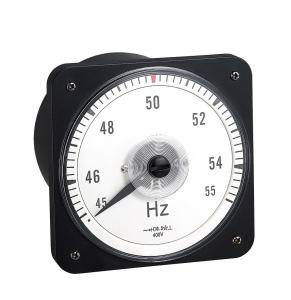 China Round Frequency Panel Meter Moving Coil Structure 110*110mm Zero Screw Adjust factory