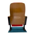 Contemporary Auditorium Theater Seating Stackable Padded Folding Prayer Chair
