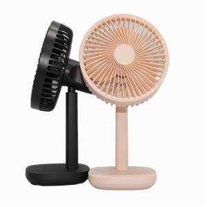 China Rechargeable Table Top Fan 506g Button Control 3 Speeds factory