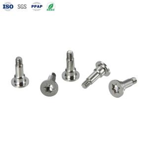 China OEM Custom Star Head Low Profile Heads Step Screws With Plain Coating factory