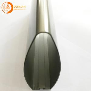 China Commercial Aluminium Baffle Ceiling 1.2mm Thickness PVDF Spray Bullet Shape factory