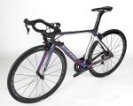 700C Carbon Fiber Road Bike , Black Full Suspension Mountain Bike High Strength