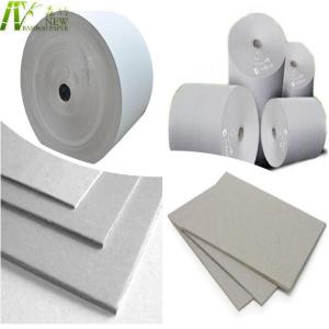 China 787x1092mm Laminated Gray Cardboard Sheets / Rolls SGS Certification on sale