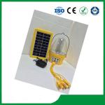Hot selling plastic camping solar lantern with mobile phone charger, FM radio,