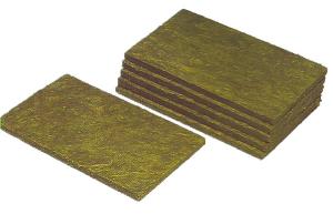 China Sound Absorption stonewool Fire Insulation Dark Board 1200mm Length factory