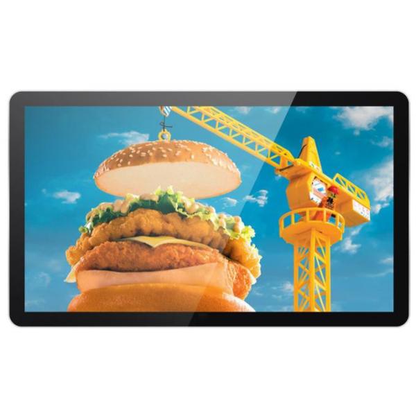 China 55 Inch LCD  Outdoor Digital Menu Board,  Durable  Enclosures And LED Backlit factory
