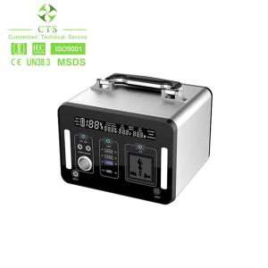China CTS500 Portable Battery Pack With AC Outlet 14.8V 33.8Ah Power Station factory