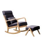 No Folded Wooden Leisure Lounge Chairs