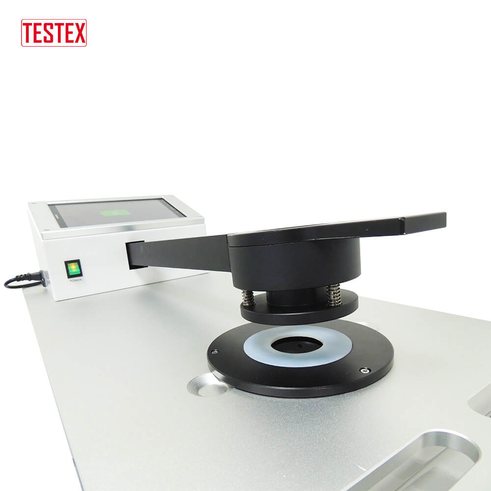 Manual - Press Test Head Air Permeability Tester For Textiles Wide Measurement Range