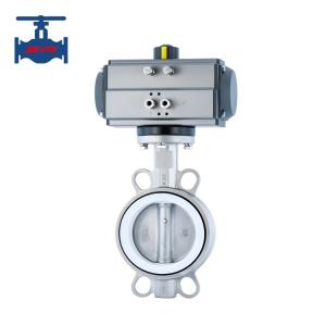 China Centerline Butterfly Valve Stainless Steel Wafer Butterfly Valve Manufacturers factory