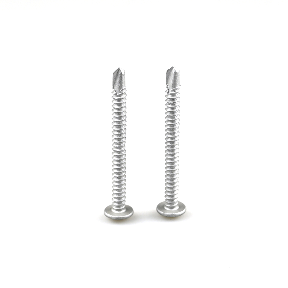 Stainless Steel Pan Wafer Head Self Drilling Screw A2 Phillips 304 Bi-Metal 5.5x60