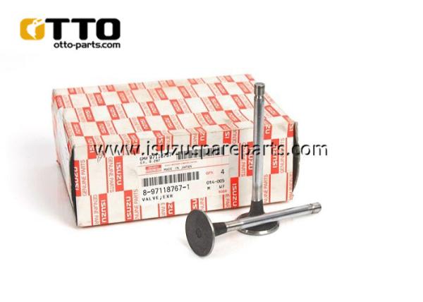 Genuine Exhaust Valve For TCM 4JG2 Isuzu Spare Parts 8-97118767-0 897118-7670