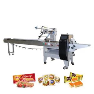 China WZ220 Automatic Cake Hffs Horizontal Flow Wrapping Machine SUS304 factory