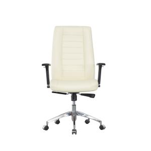 China New Design Pu Leather Office Chair For Boss,Middle Back Leisure Chair factory