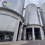 High Strength Spiral Steel Silo For Lime Storage Construction And Agriculture