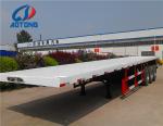 Steel Side Bar Gooseneck Timber Log Loader Trailer for Truck Trailer within
