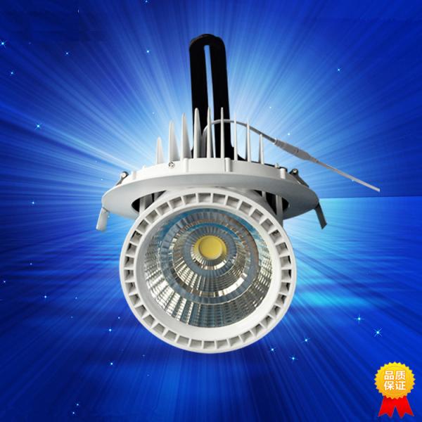 40W 45W 50W recessed spotlight 3000K/4000K ceiling light AC85-265V use in shop