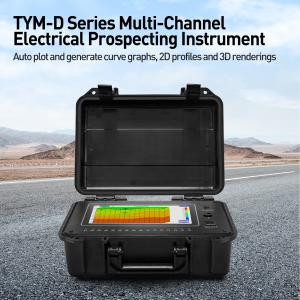 China TYM D Series 500m Well Water Detector Underground Finder 16 Channels Geophysical Survey Equipment factory