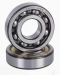 6203 Inseparable Deep Groove Ball Bearing Open Steel/Brass Stamping Cage