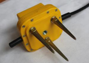 China Spike 75mm 3 Component Geophone Seismic Survey Equipment factory