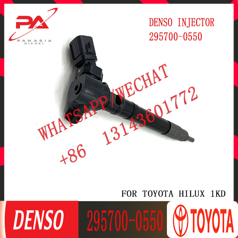 23670-0E020 23670-0E010 23670-09430 Toyota Diesel Injector For Fortuner 1GD-FTV 2GD-FTV 1GD 2GD 295700-0550