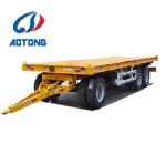 Double Air Chamber Braking System Full Trailer for Farm Tractor 20-40 Tons Flat