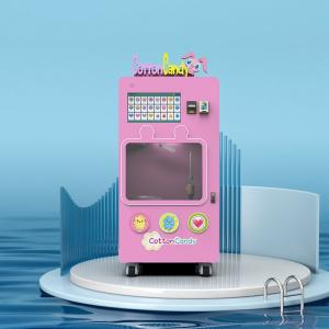 China LED Robot Cotton Candy Vending Machine 320kg 950*650*1800mm factory