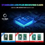 Waterproof 500x500 full color p3.91 p1.56 P2.604 7680hz panel indoor outdoor