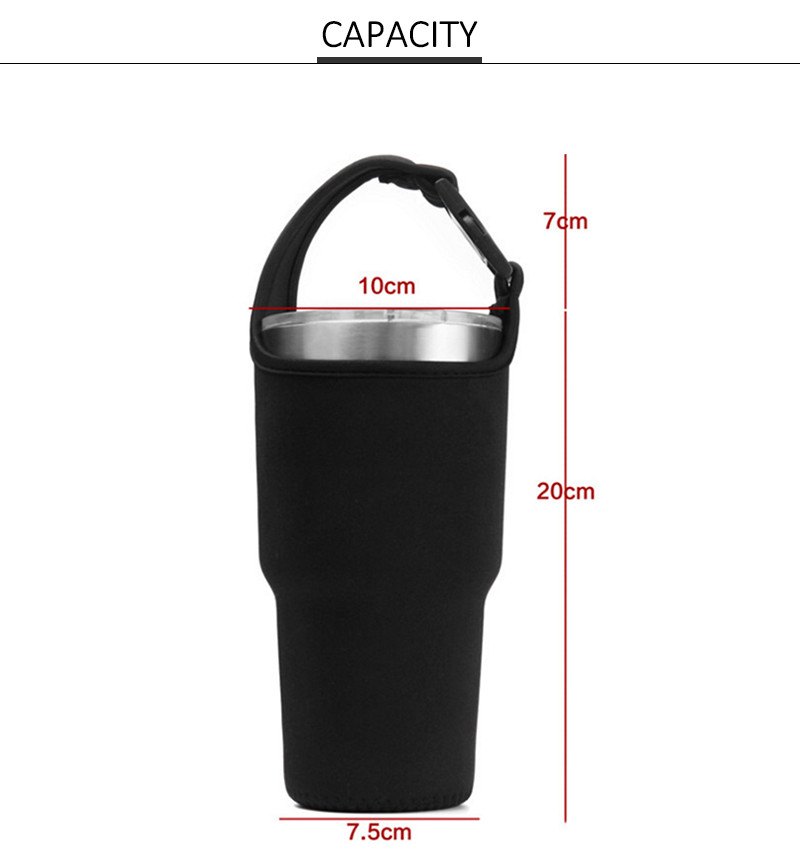 OEM AZO Free L7.5cm Neoprene Water Bottle Cover