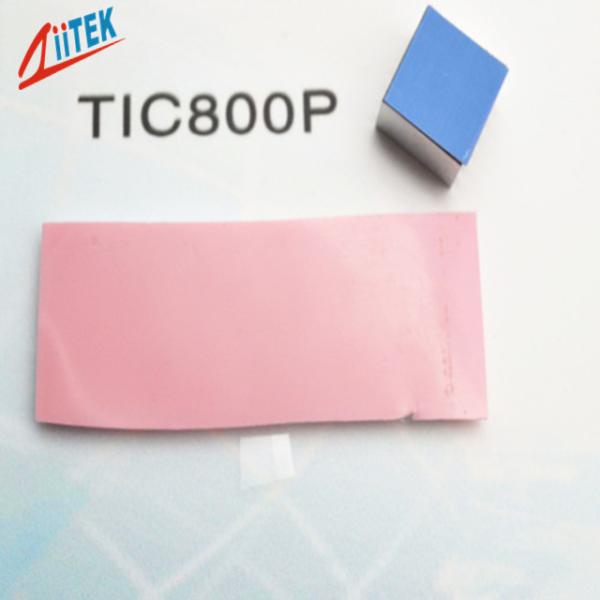 LED Lighting Thermal Phase Changing Materials Interface Pad Pink Low Resistance