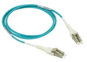China OM3 , OM4 Uniboot LC Fiber Optic Patch Cord with OM4 LSZH Cable factory