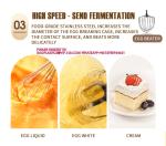Professional Spiral Dough Mixer Electric Stainless Steel Body Multifunction
