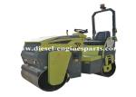1000kg Double Drum Asphalt Roller Walk Behind 1 Ton Asphalt Roller
