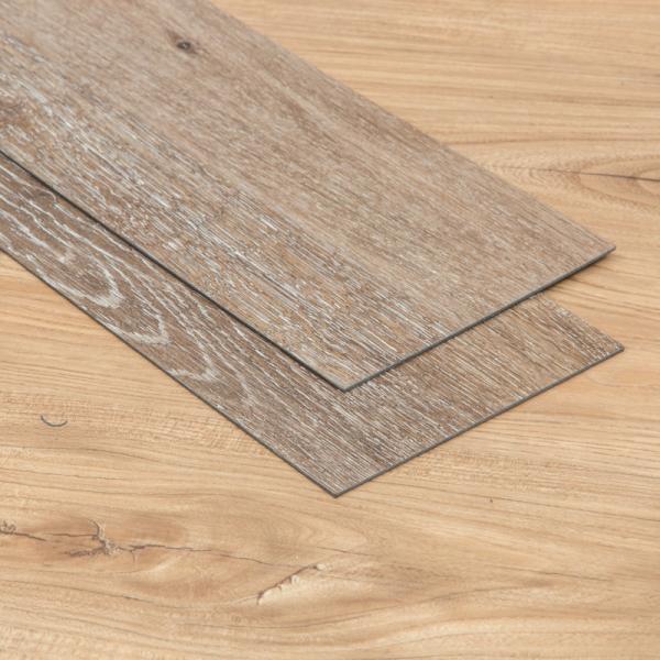 Sturdy Luxury Vinyl Tile Flooring Low Noise Emission High Elastic Shock
