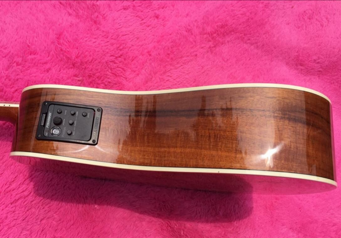 2018 new Chibson H-Bird acoustic guitar KOA body H-Bird electric acoustic guitar