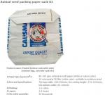 Multiwall paper sack, Medicine packing bag, Maltitol crystal packing bag, Mail