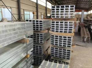 China Outdoor Parallel Flange Galvanized Metal C Section Steel 150mm factory