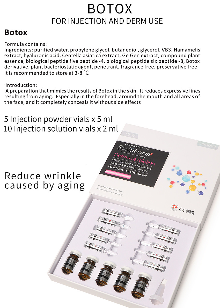 Wholesale original Meso Therapy Botox Injection Serum Transparent For Cosmetic Medical