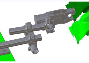 China Customized Pneumatic Eoat Grippers Long Life Cycle For Transfer Tooling Stamping factory