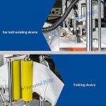 6.5kw Face Mask Manufacturing Machine 1800Kgs Weight 1 YEAR Warranty